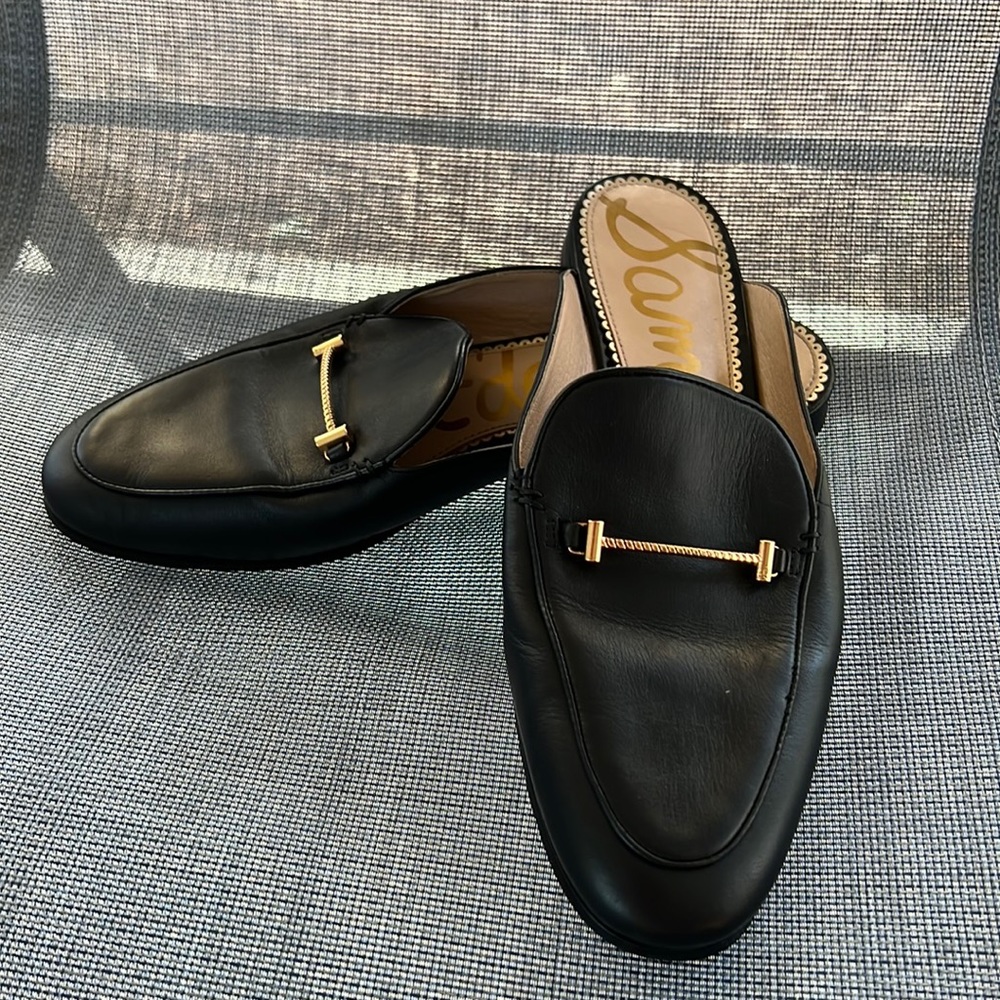 Sam Edelman Women’s Size 11 Linnie Black Mule Slip On Slides